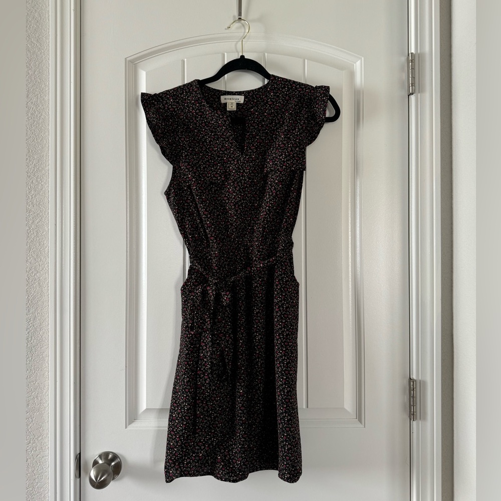 Monteau Floral Dress w/ Pockets